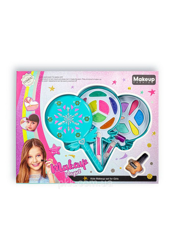 Подарунковий набір декоративної косметики для дівчаток Makeup Fashion Playset, чупа чупс No Brand (279310975)