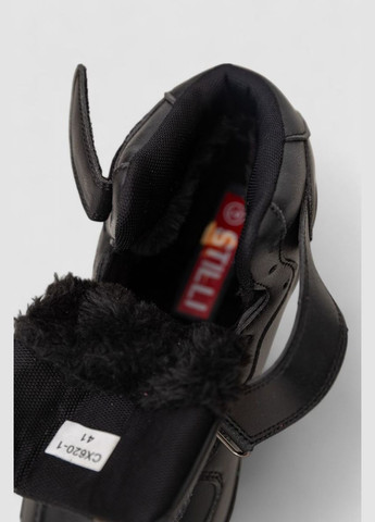 Черные всесезонные кроссовки мужские зимние на меху,, 248rcx620 Stilli