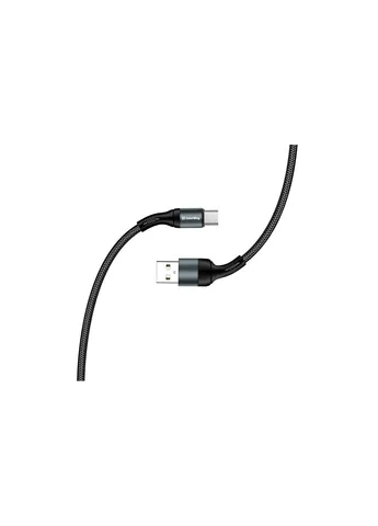 Кабель Colorway USB 2.0 AM to Type-C 1.0m nylon black (268147378)