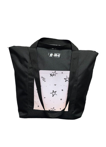 Большая женская сумка со светоотражающими карманами с двойными ручками. No Brand (285817171)