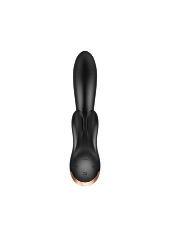 Смарт вібратор-кролик Double Flex з подвійною гнучкістю Satisfyer (371388867)