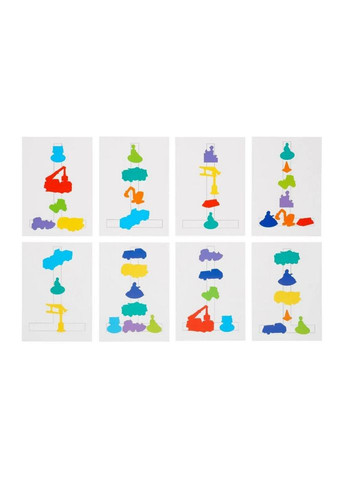 Деревянная развивающая игра на липучке "Строительная площадка" (ПСФ037) PSF037 Ubumblebees (302385725)