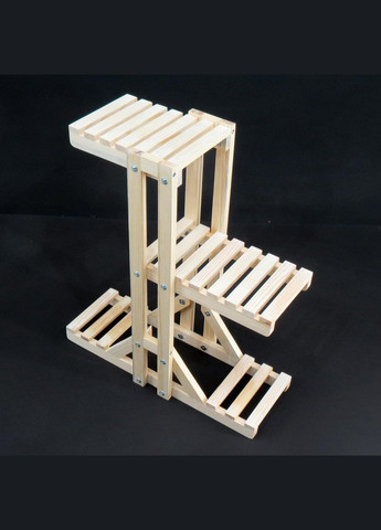 Підставка для квітів з дерева Фонтебоа бланже (ЦВП-010101) No Brand (328228051)