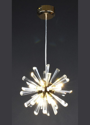 Люстра подвесная на 8 лампочек 28189 Латунь 30-140х24х24 см. Sunnysky (364502223)