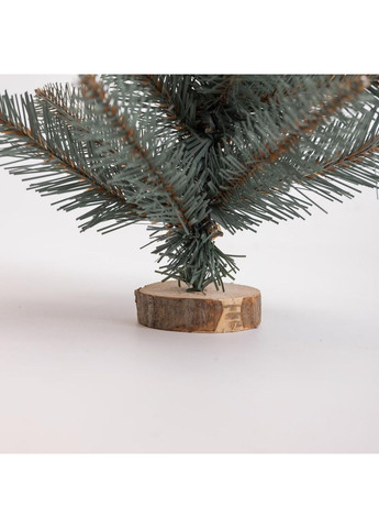 Искусственная новогодняя мини елка «Полонинская» голубая 45 см SOK-M-03-1-2 No Brand (369478440)