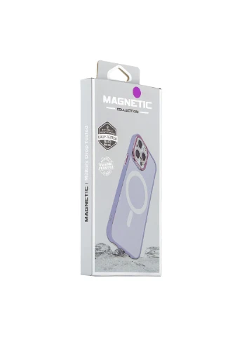 Чохол TPU+PC with Magsafe для iPhone 14 Dark Purple No Brand Apple iPhone 14 2022 (336152265)