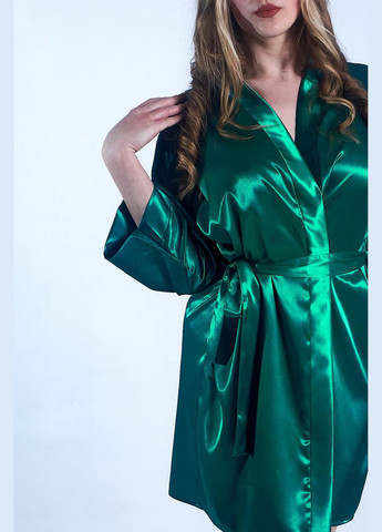 Халат жіночий р. 84-88 XS/S Зелений Angelo Dolce AL-1 (332808986)