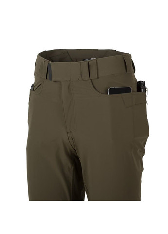 Темно-зеленые спортивные, повседневный, кэжуал демисезонные брюки Helikon-Tex