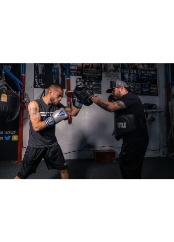 Оригинал! Защитный жилет тренера Platinum Prolific Body Protector Black Title Boxing (397590144)