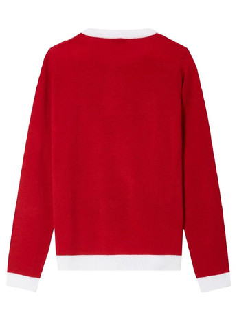 Червоний зимовий светр джемпер Lupilu