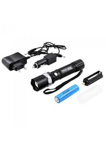 Ліхтарик ручний акумуляторний BL-T8626 з фокусуванням Police (340111732)