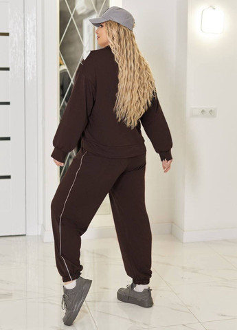 Вишуканий повсякденний демісезонний костюм двійка: кофта на блискавці + штани Tik-Tak (362539195)