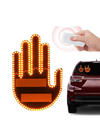 Світлодіодна LED рука на заднє скло автомобіля з Type-C No Brand (306559256)