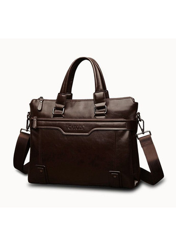 Чоловічий портфель сумка для документів з ПУ шкіри світло-коричневий діловий рюкзак для паперів та ноутбука ProDobro (363221563)