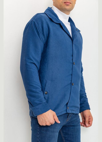 Синя демісезонна вітровка чоловіча на кнопках,, 131r3022 Ager