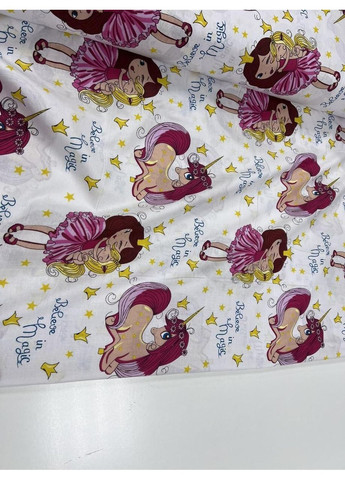 Постільна білизна Принцеса, бязь Евро розмір, наволочки 70/70 No Brand (364220229)