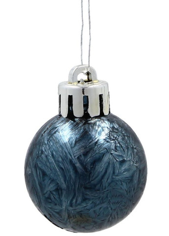 Ялинкові пластикові кульки компл. 16шт, Ø 3 см, сині Chomik (369144818)