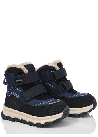 Синие кэжуал зимние сноубутсы на овчине p11200d Biki