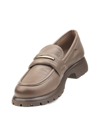 Vensi Женские Лоферы (2564ТА) коричневый з натуральная кожа, — (328915722)