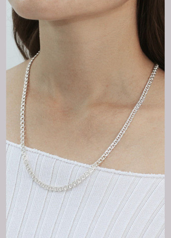 Ланцюжок срібний Плоский бісмарк 802лб, 55 розмір, розмір No Brand (358501369)