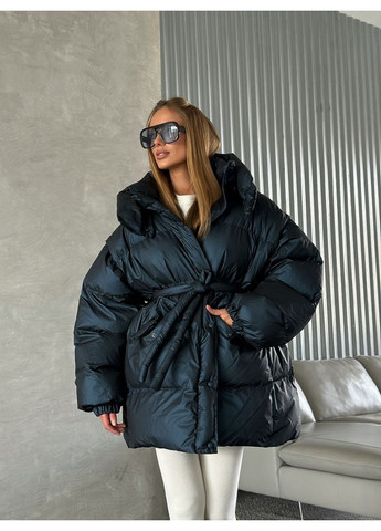 Темно-синяя куртка transformer удлиненная цвет темно-синий milirud