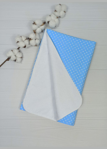 Набір для новонародженого: 3 пелюшки і гризунець з тримачем a.l.babybox Лісові мешканці на галявині Блакитний No Brand (308752192)