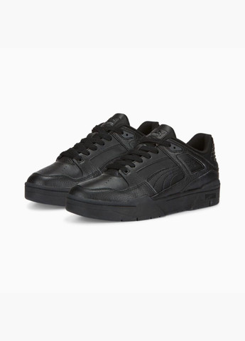 Черные кроссовки мужские slipstream leather black 38754401 Puma