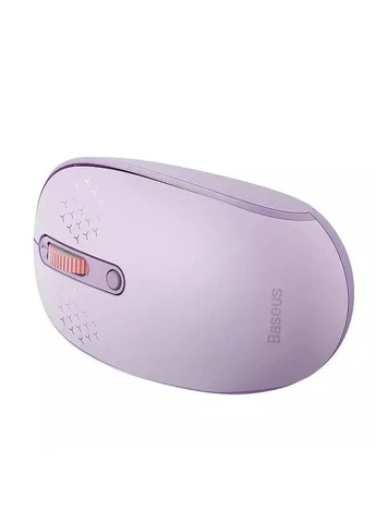 Компьютерная мышь Baseus Bluetooth 5.0 2.4G бесшумная фиолетовая 100х58х38 мм No Brand F01B Tri-Mode (402117521)