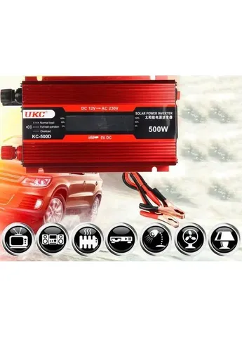 Преобразователь AC/DC KC-500D 500W+LCD, Инвертор в машину Golon (393822709)