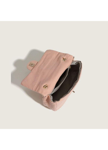 Женская классическая сумочка кросс боди розового цвета No Brand (362588093)