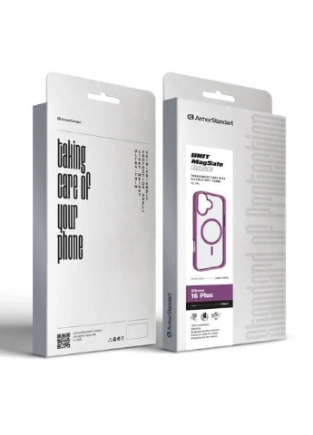 Чехол для мобильного телефона (ARM79295) ArmorStandart Unit MagSafe Apple iPhone 16 Plus Violet (326594118)