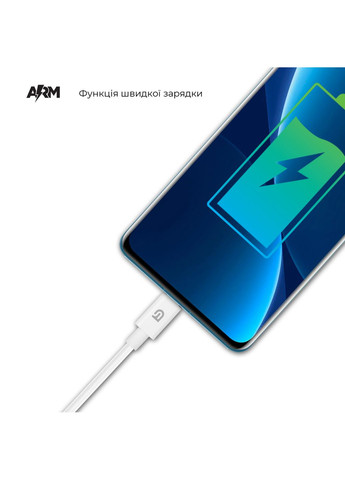 Кабель ABMM093L USBC to USB-C Cable 1.2m white (ARM64300) ArmorStandart (263684036)
