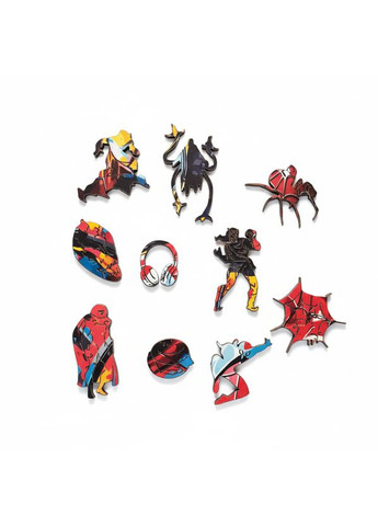 Фігурний пазл з дерева "Людина-павук" PZ013-A4C-AC 75-125 деталей, розмір А4 Art Craft (372495073)