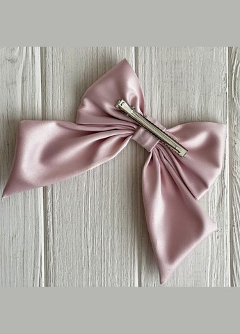 Бант атласний Полі на заколці рожевий Cleopatra 7777-9 (330775120)
