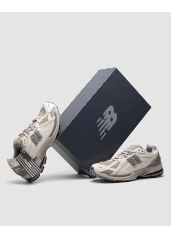 КРОССОВКИ ЖЕНСКИЕ NEW BALANCE 1906 CREAM / GREY НЬЮ БЕЛАНС 1906 No Brand серые демисезоны (368867820)