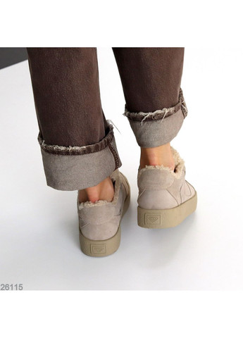 Зимние кроссовки Kamoli Helen бежевые зима (371830705)