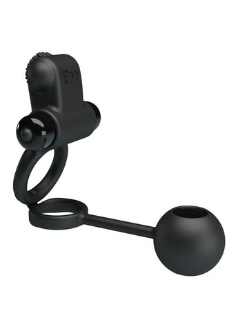 Насадка на член Pretty Love Vibro Penis Sleeve IV Черная CherryLove LyBaile (282710768)