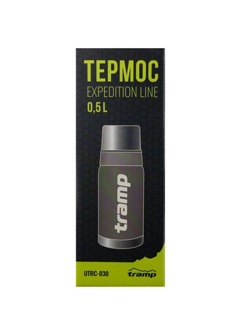Термос Expedition Line 0.5 л питний термос TRC-030-grey Tramp (363132456)