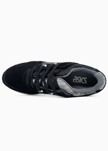 Чорні Осінні кросівки чоловічі asics gel-lyte iii black grey | асікс гель лайт 3 чорні сірі No Brand