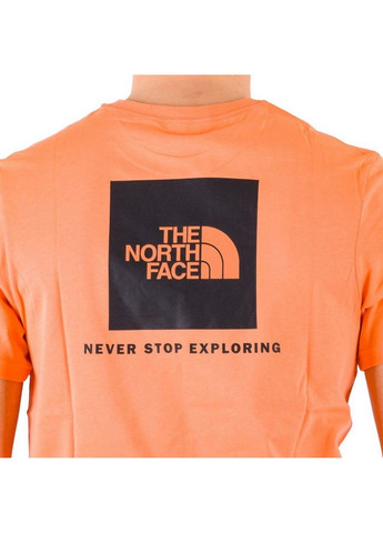 Помаранчева футболка m s/s redbox te nf0a2tx2n6m1 The North Face
