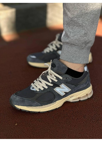 КРОСІВКИ ЖІНОЧІ NEW BALANCE 2002R GREY BEIGE V2 НЬЮ БЕЛАНС 2002R No Brand сірі демісезони (367175550)