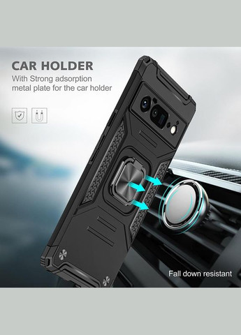 Противоударный чехол для Google Pixel 6 Pro магнит кольцо Viseaon (322211868)