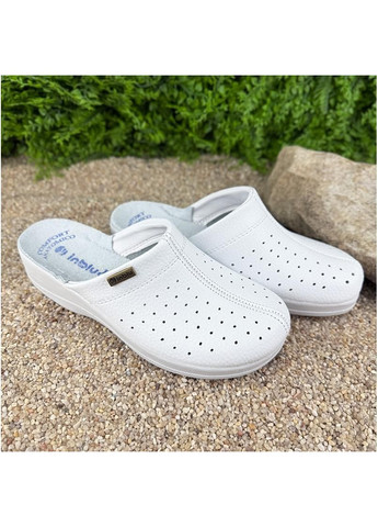 Белые тапочки жiночi кiмнатнi мед е-00es41ac бiлi Inblu