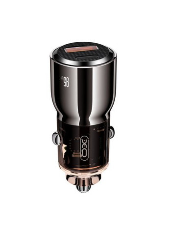 Зарядний пристрій (CC58_Tarnish) XO CC58 USB-C PD65W + USB-A 30W Gray (369878497)