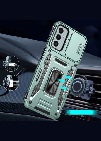 Ударопрочный чехол Camshield Army Ring для Samsung Galaxy A26 5G Light Green No Brand (344465247)