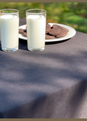 Водоотталкивающая Скатерть " однотон" 130х100 см (+ 2 салфетки 30х40) No Brand (317275619)