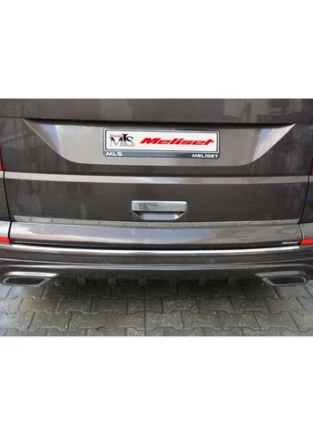 Пластиковая накладка на багажник (под покраску) для Volkswagen T6 2015-2024 гг Meliset (389778476)