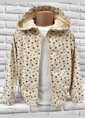 Худі вельветове на блискавці для дівчинки Odri (302517996)