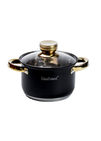 Набір каструль з нержавіючої сталі 4 штуки 6,1/3,9/2,8/2,1 л HP33523 Yiwu (370801099)