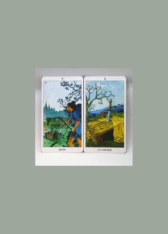Подарунковий набір Таро Язичеське, книга + картки 78 шт. Taro (330827101)